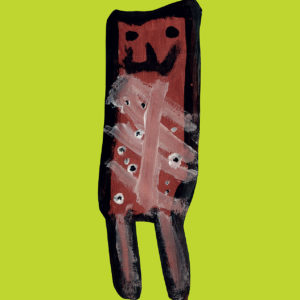 Meerkat Poster Green